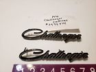 2998546 Mopar Challenger Grill Nameplate Emblems