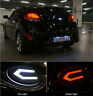 3213212 Mteck Matt Black Front Hood Rear Trunk Concepto Led Emblem