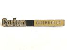 330493 Gm Vtg Chevrolet Custom Dash Emblem Interior Trim Badge Ornament
