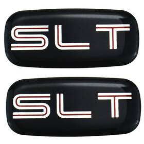 345z171du-1 345 Z 171 Du 774980041604 2x Slt Cab Emblems 3d Badge Sticker Nameplate Logo Roof Pillar Replacement 11
