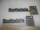 349691 Cav 1 Chevrolet Scottsdale Fender Script Emblem Oem
