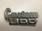 3498347 58395a Dodge Truck Custom Power Wagon Ton Metal Emblem