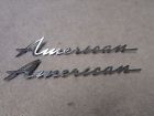 3509078 American Motors Rambler Fender Emblems