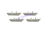 3548566145986357000 Tuning Mansory Style Metal Seat Badge Logo Emblem 368968249535