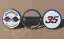 35th Gm 1988 Corvette C4 Anniversary Hood Side Emblem Hot Rod Vintage