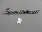 3692970 Unknown Sportabout Car Emblem Insignia Amc Hornet Metal Nameplate Oem