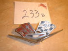 3827158 Cheverolet Vintage Corvette Front Side Fender Crossed Flags Emblem Oem