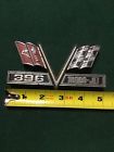38872997 Gm Corvette Side Fender Emblem Turbo Jet Flag Nos