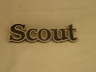 396610-c1 International Scout Metal Script