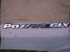 3a0853687m 3a0 853 687 M - Volkswagen Vw Passat Glx Boot Trunk Lid Badge Emblem Chrome