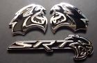3phellcat-bk Dodge 3pcs Black Hellcat