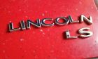 3w4z-5442528-aa Ford Lincoln Ls Emblem Letter Set Rear Trunk Badge Chrome