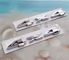 4-x-4 Abs Silver Emblem Decal Badge Sticker Jeep Ford Dodge Ram