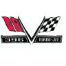 4030-130-651p Goodmark Fender Emblem Fits Chevy Camaro 615343766324