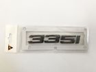 405540483 Bmw New Matte Black Trunk Decal