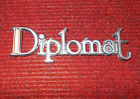 4175476 Dodge Diplomat Fender Emblem Nameplate Script Oem