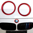 4214 Red Car Front Rear Logo Ring Decoration For Bmw Series