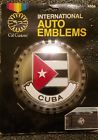 4552 Cal Custom Vintage Cuba Auto Grille Emblem