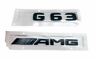 A4638175300 4638175200 - 4638175300 Genuine Mercedes Benz Amg Black Emblem Decal Badge Set New