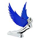 48107 Kns Accessories Hood Ornament Flying Goddess Chrome Windrider Wings