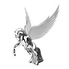 48395 Kns Accessories Hood Ornament Fighting Stallion Chrome Windrider Wings