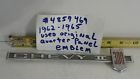 4857469 4859469 Gm Vintage 1963 Chevrolet
