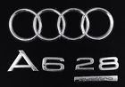 4b0853737 Audi Oem Quattro Plastic Chrome Badges Emblems Trunk Logos Euc