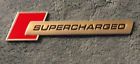 4f0853601a2zz Audi Side Wing Fender Supercharged Badge Genuine
