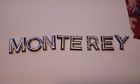 4f2z1742528ba Mercury Ford Monterey Emblem Badge Nameplate Oem Used