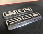 4l34-1613114-fb Ford Xlt Triton Emblem Chrome Badge Sign Symbol Logo Oem