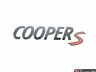51142465245 Genuine Mini Cooper Model Lettering Piano Black