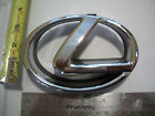 538316 Lexus Oval Chrome Symbol Emblem Logo Badge Oem Used