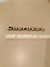 55018678 Jeep Nos Oem Cherokee Gold Lift Gate Nameplate Emblem Used