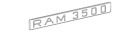55077332ab Mopar Genuine Nameplate