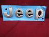 55295250 Jeep Nos Oem Cherokee Hood Letter Set Silver