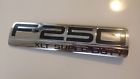 5c34-16b114-v-ca Ford Xlt Superduty Fender Emblem Oem