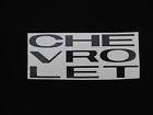 61-816 Calon Chevrolet Grill Decals Black Weatherproof Exact Size Shape As