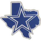 614934990001 Stockdale Dallas Cowboys Acrylic Metallic Auto Emblem State