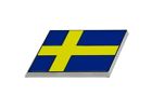 617215163439 Dsx Sweden Flag Emblem Badge Swedish On Chrome
