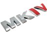 617215164580 Dsx Rear Trunk Badge Emblem Mkiv Rare Chrome Red For