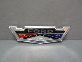 C2az-16228-a 62 Ford Galaxie Roof Pillar Emblem 63 Wagon Fender