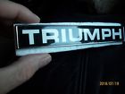 627563 Scp British Brand New Chrome Enamel Rear Badge Emblem For