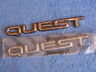62892-0b000 Nissan Quest Emblems Oem New Old Stock Pair