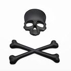 630420117257 Liangxie Skull Metal Skeleton Crossbones Car Motorcle Sticker