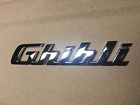 670008315 Maserati Ghibli Script Nameplate Emblem Badge Factory