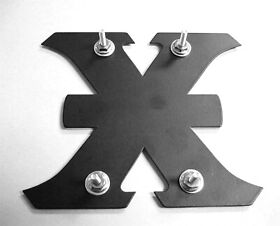 6710016 T Rex Grilles X Metal Series Logo Badge