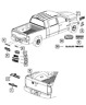 68144800aa Mopar Genuine Nameplate