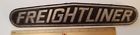 6815640125 Freightliner Vintage Cast White Metal Truck Fender Emblem Excellent