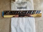 6l2z-7842528-b Ford New Oem Explorer Front Door Name Plate Mpn