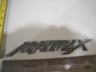75422-02080 Toyota Matrix Letters Chrome Emblem Symbol Badge Oem Original Genuine